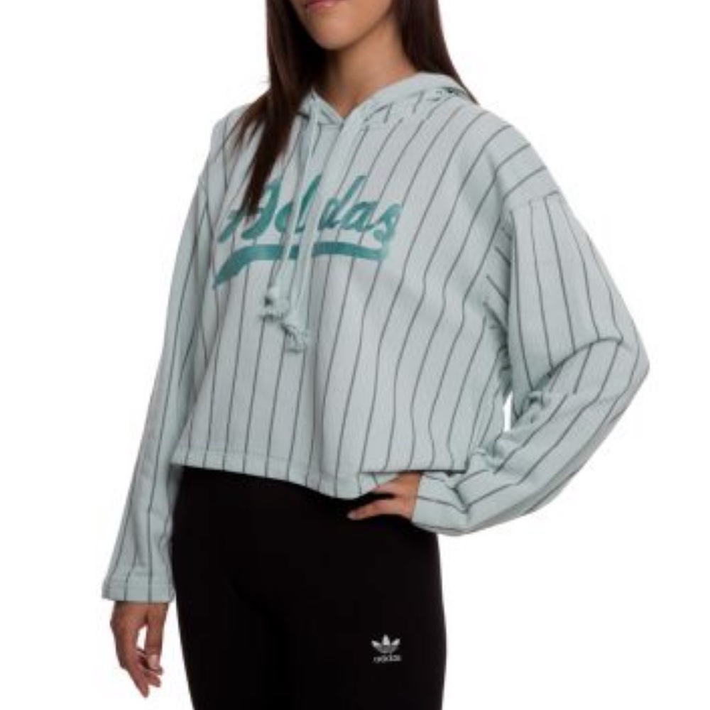 Adidas Retro Cropped Hoodie